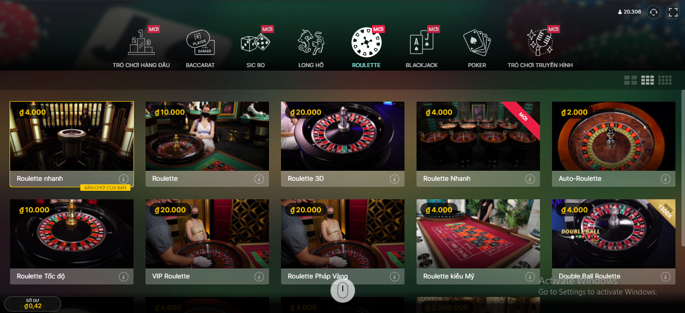 Game casino trực tuyến ở nhà cái May88